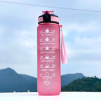 Gourde Sport 1L avec Paille Intégrée – Étanche, Élégante et Réutilisable