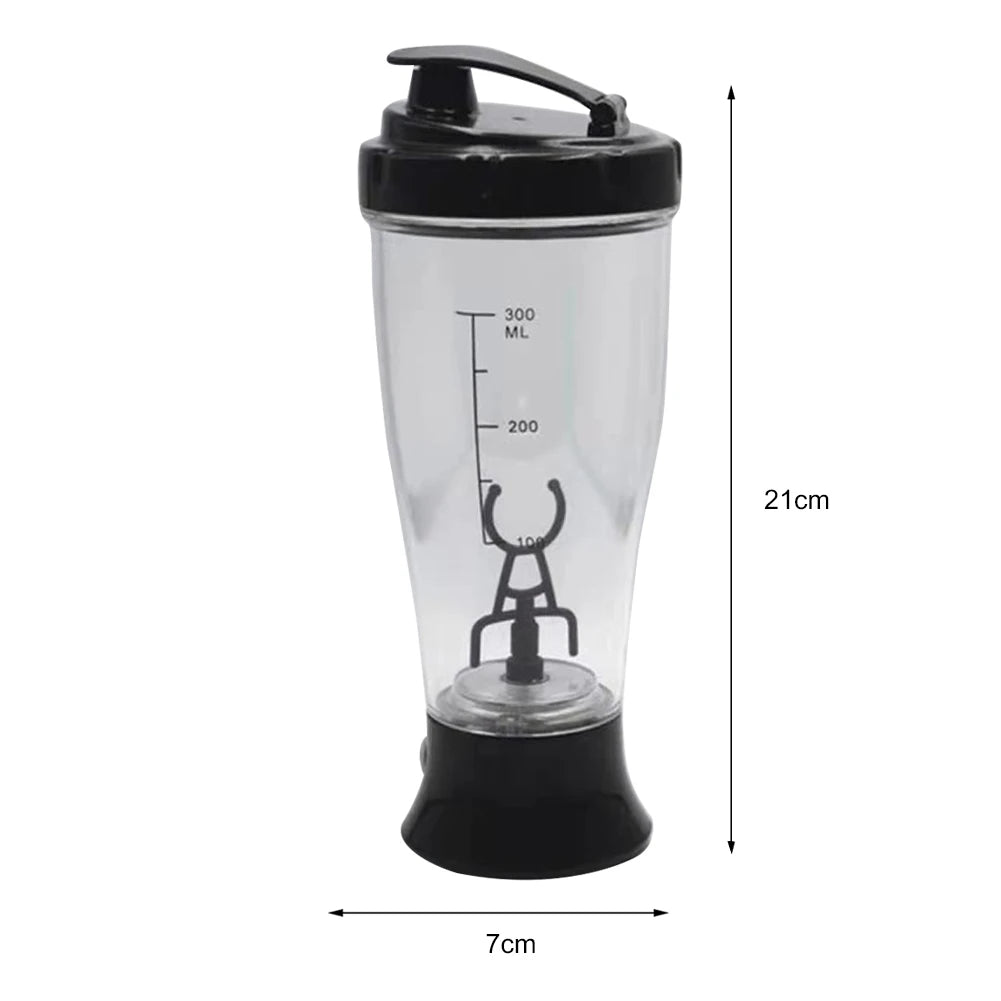 Shaker Électrique Portable 350 ml – Préparez Vos Shakes Protéinés en Quelques Secondes