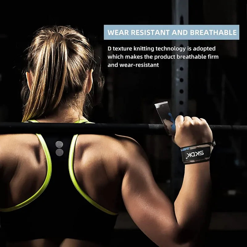 Sangles de Musculation Renforcées – Support Poignets pour Haltères, Barre et CrossFit