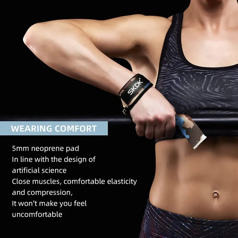 Sangles de Musculation Renforcées – Support Poignets pour Haltères, Barre et CrossFit